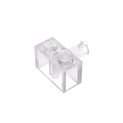 GOBRICKS GDS-956 Brick, Modified 1 x 2 with Pin - YWOBB