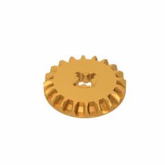 GOBRICKS GDS-1104 Gear 20 Tooth Bevel - YWOBB