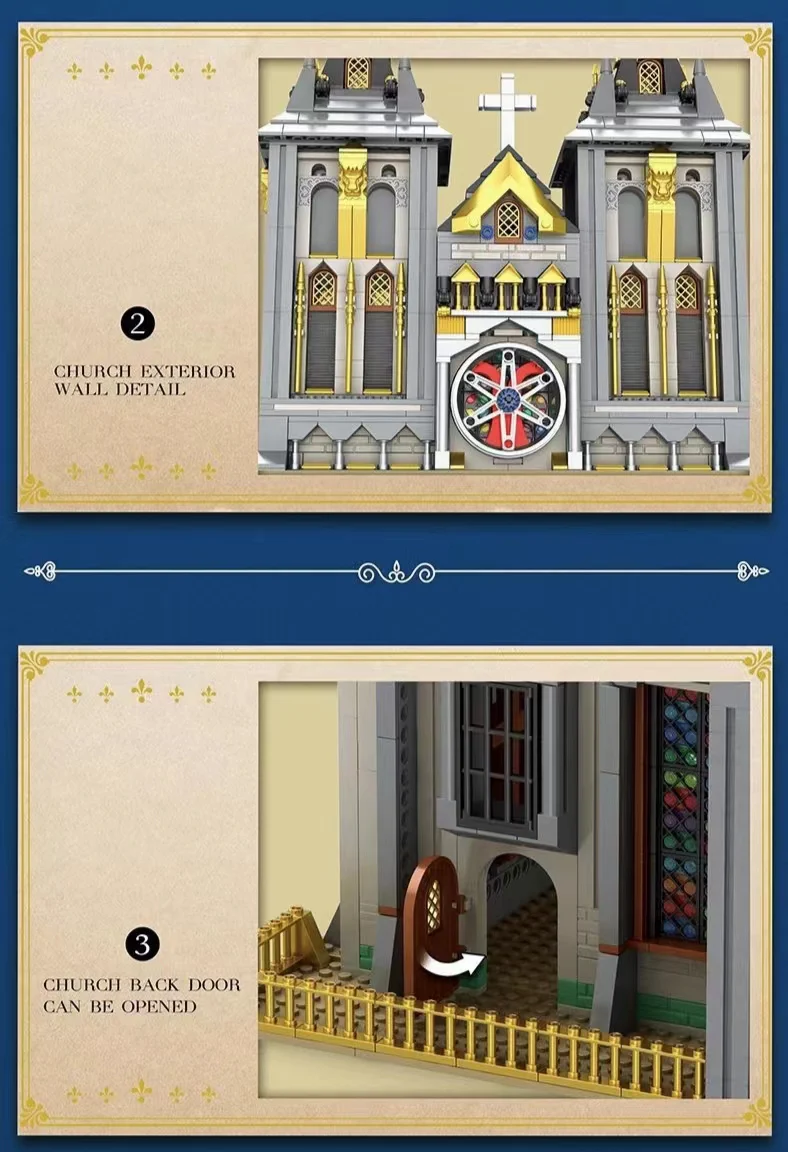 Reobrix 66027 Medieval Church - YWOBB