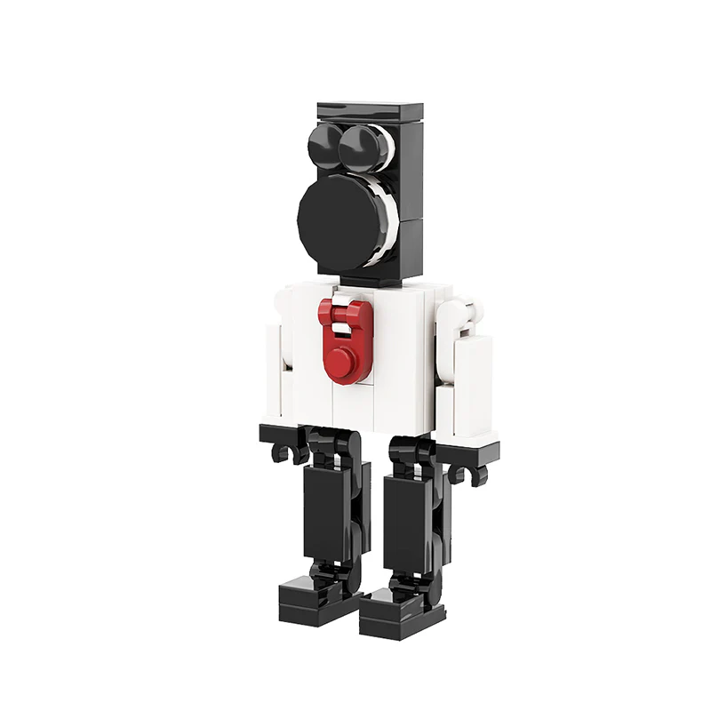 GOBRICKS MOC A0981 toilet man fight - YWOBB