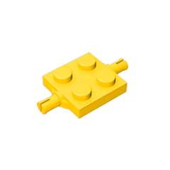 GOBRICKS GDS-1060 Modified 2 x 2 with Wheels Holder - YWOBB