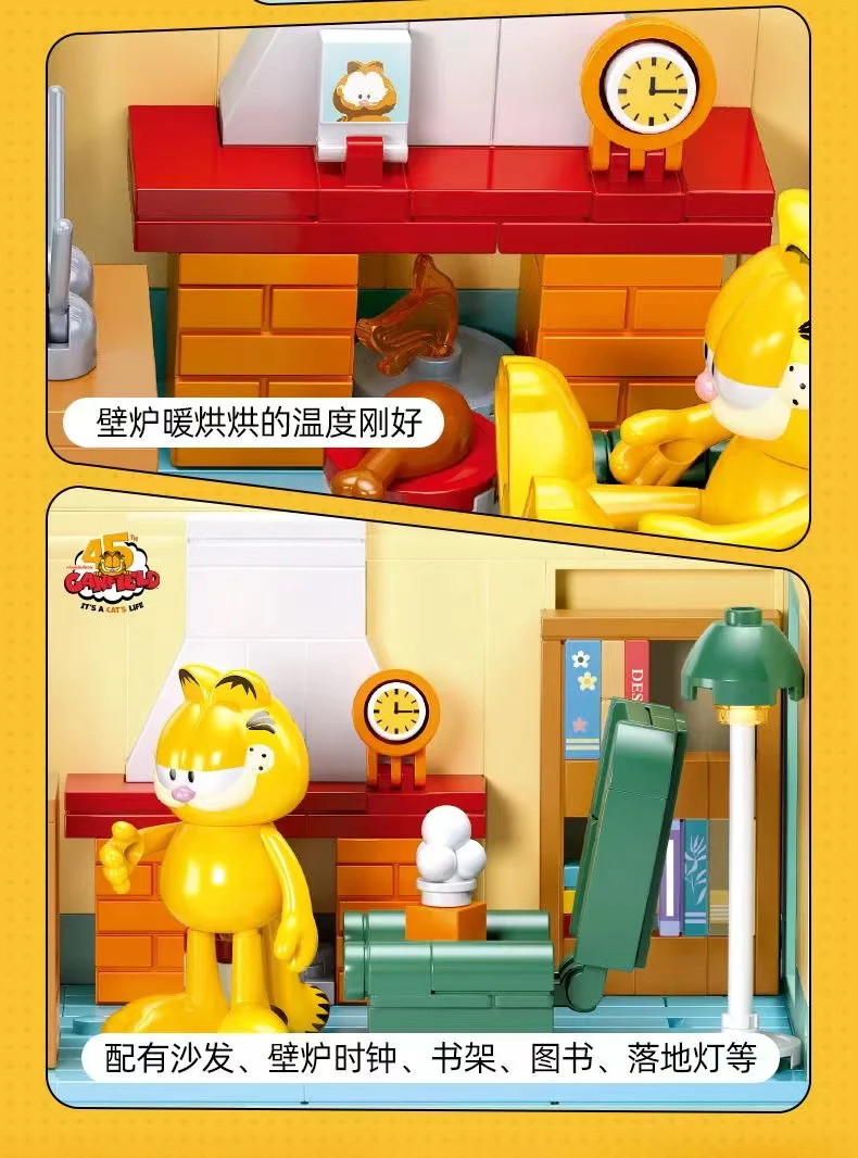 SLUBAN M38-B1226 Garfield It's A Cat's Life - YWOBB