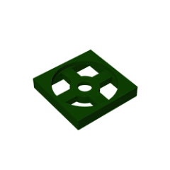 GOBRICKS GDS-949 Turntable 2 x 2 Plate, Base - YWOBB