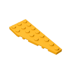 GOBRICKS GDS-553  Plate 8 x 3 Right - YWOBB