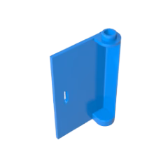 GOBRICKS GDS-1515 Door 1 x 3 x 4 Left - Open Between Top and Bottom Hinge - YWOBB