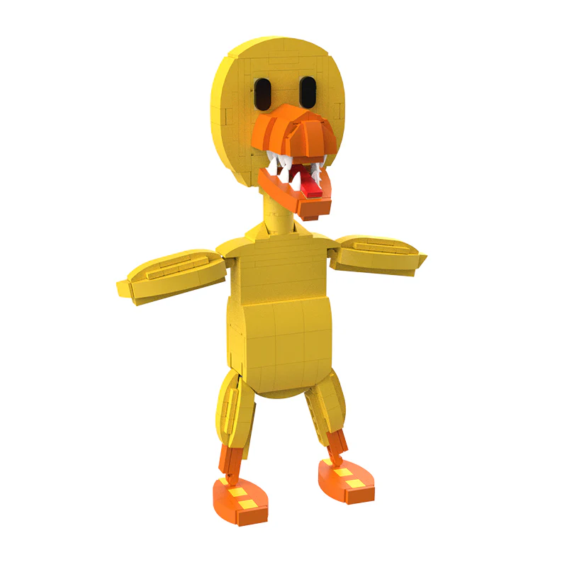 GOBRICKS MOC A0049 Rainbow Friends-Yellow - YWOBB