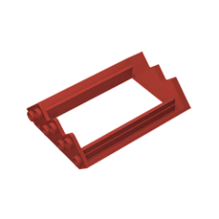 GOBRICKS GDS-1273 Frame 4 x 4 x 6 Corner - YWOBB