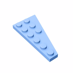 GOBRICKS GDS-551  Plate 6 x 3 Left - YWOBB