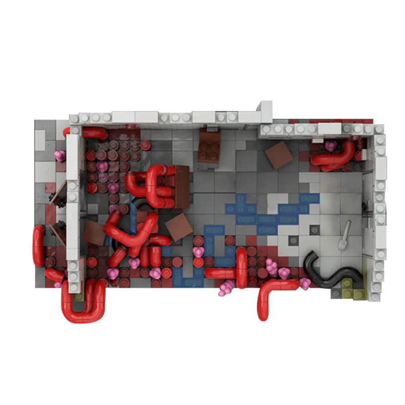 GOBRICKS MOC 48238  TLOU-Minimal-Ellie confronts Nora - YWOBB