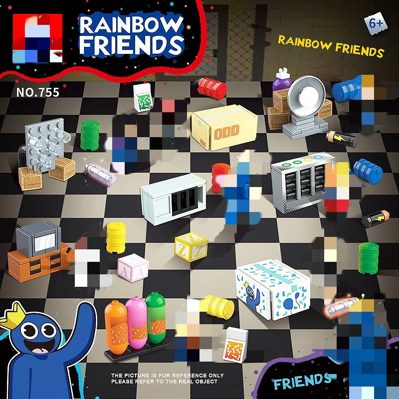 QuanGuan 755 Rainbow Friends Game 8 in 1 - YWOBB