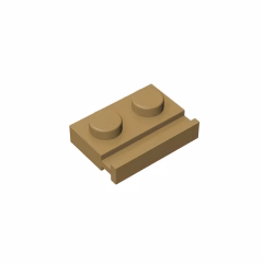 GOBRICKS GDS-806  Modified 1 x 2 with Door Rail - YWOBB