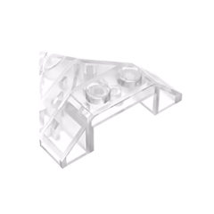 GOBRICKS GDS-1076 Wedge 4 x 4 Pointed - YWOBB