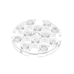 GOBRICKS GDS-841 Round 4 x 4 with Hole - YWOBB