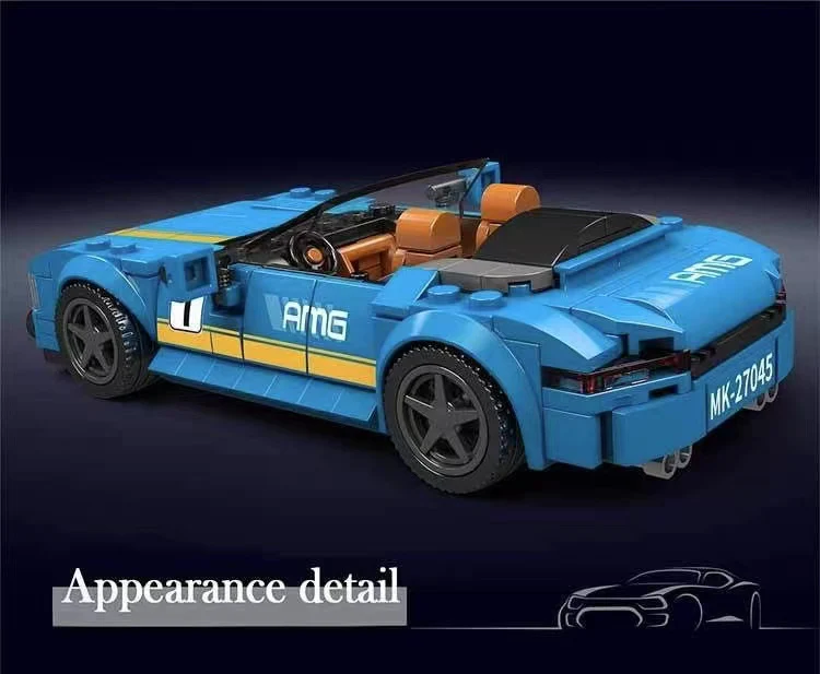 Mould King 27045-27048 Mini Luxury Car - YWOBB