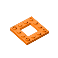GOBRICKS GDS-571 Modified 4 x 4 with 2 x 2 Open Center - YWOBB