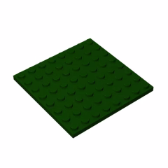 GOBRICKS GDS-528 Plate 8 x 8 - YWOBB