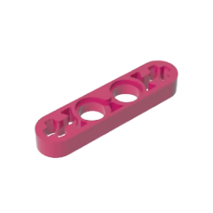 GOBRICKS GDS-690 Liftarm Thin 1 x 4 - Axle Holes - YWOBB