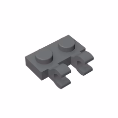 GOBRICKS GDS-816  Modified 1 x 2 with 2 U Clips - YWOBB