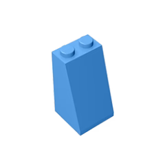 GOBRICKS GDS-1404 Slope 75 2 x 2 x 3 - Solid Studs - YWOBB