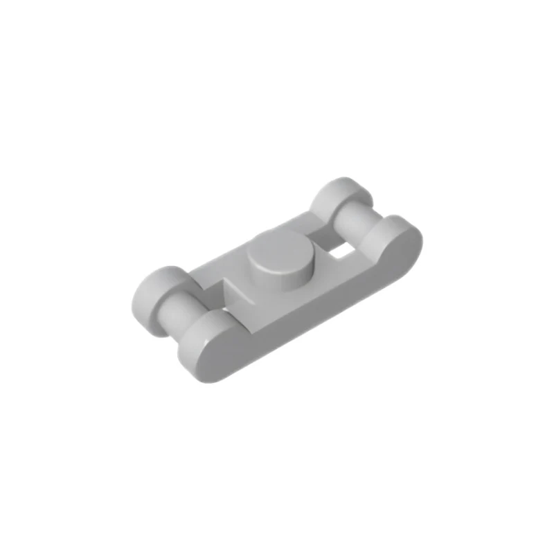 GOBRICKS GDS-90168 Plate Modified 1 x 1 with Bar Handles on Ends - YWOBB