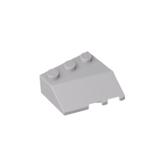 GOBRICKS GDS-90044 Wedge 3 x 3 Sloped Left - YWOBB