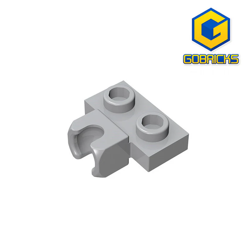 GOBRICKS GDS-850  Modified 1 x 2 with Small Tow Ball Socket on Side - YWOBB