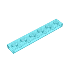 GOBRICKS GDS-505 Plate 1 x 6 - YWOBB