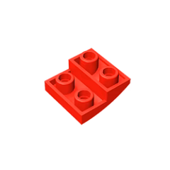 GOBRICKS GDS-1270 Curved 2 x 2 Inverted - YWOBB