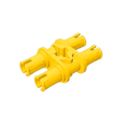 GOBRICKS GDS-868 Pin Double with Axle Hole - YWOBB