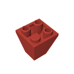 GOBRICKS GDS-1040 Inverted 45 2 x 2 Double Convex - YWOBB