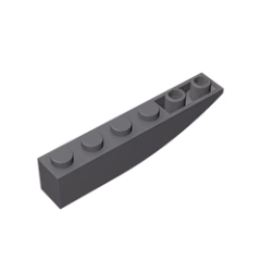 GOBRICKS GDS-739 Curved 6 x 1 Inverted - YWOBB