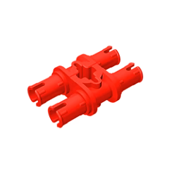 GOBRICKS GDS-868 Pin Double with Axle Hole - YWOBB