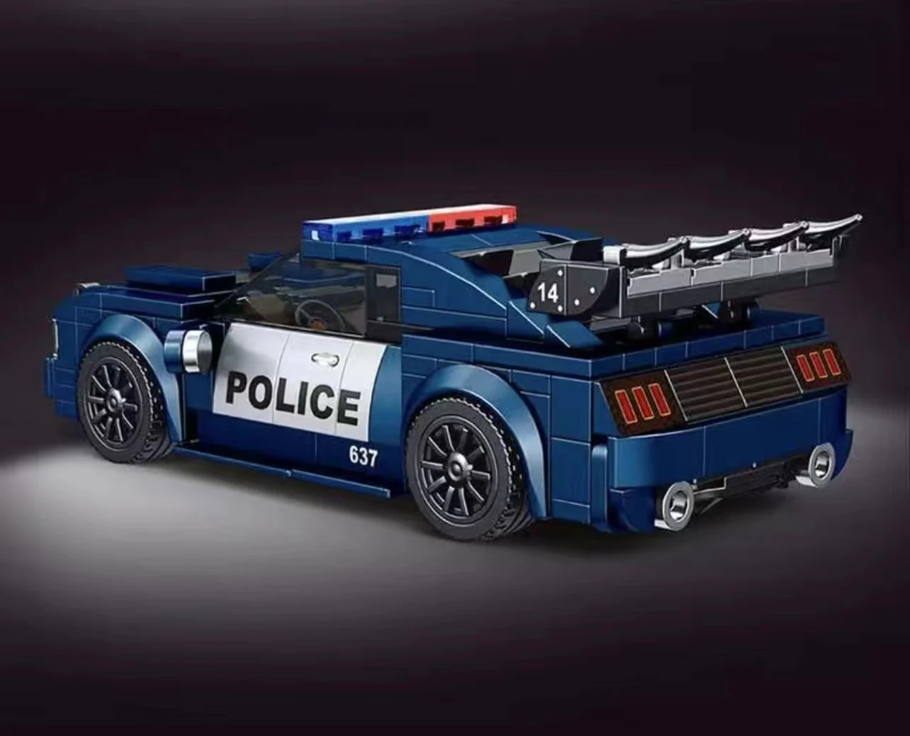 Mould King 27002 Roadblock Police Car - YWOBB