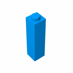 GOBRICKS GDS-865 Brick 1 x 1 x 3 - YWOBB