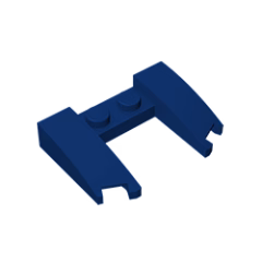 GOBRICKS GDS-1265 Wedge 3 x 4 x 2/3 Curved with Cutout - YWOBB