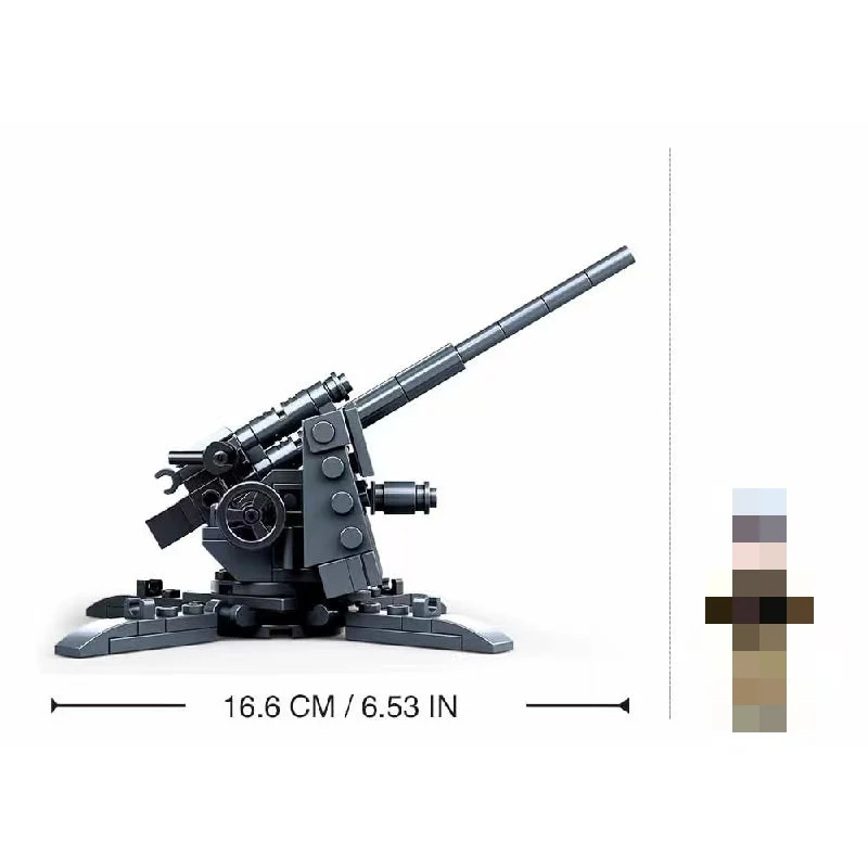 SLUBAN M38-B0852 German 88MM anti tank gun - YWOBB