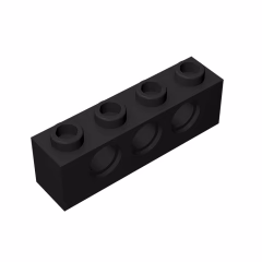 GOBRICKS GDS-625  Brick 1 x 4 with Holes - YWOBB