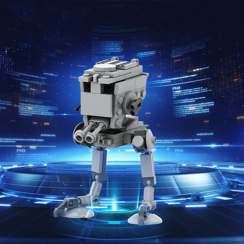 GOBRICKS MOC 27435 All Terrain Scout Transport - YWOBB