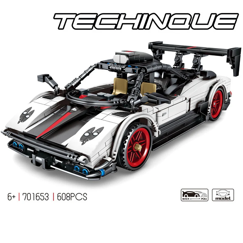 SEMBO 701653 The Pagani Speed Racing Car - YWOBB