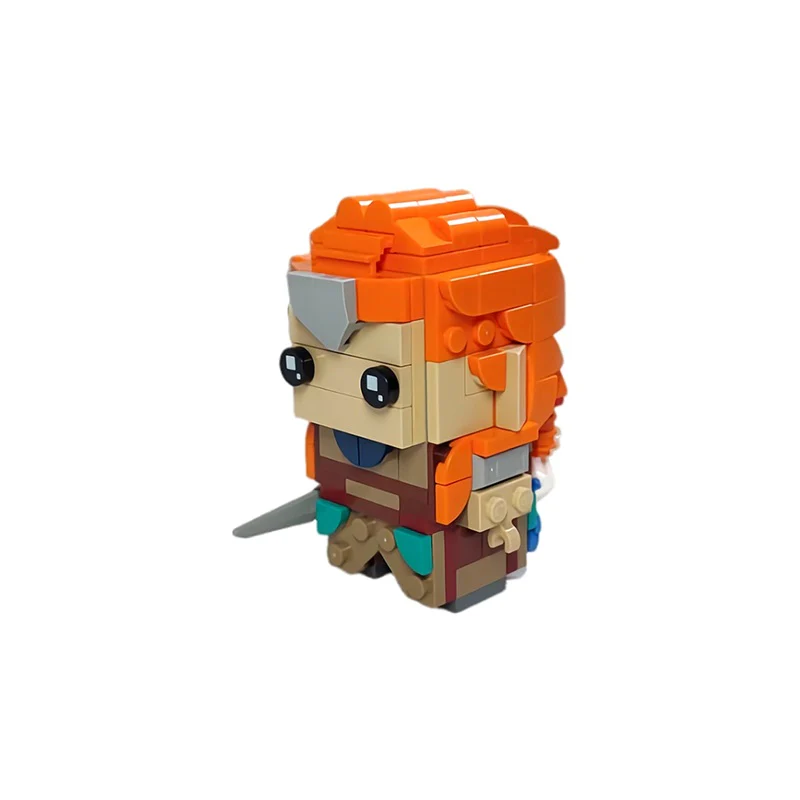 GOBRICKS MOC 171549 Horizon Zero Dawn Aloy Brickheadz - YWOBB