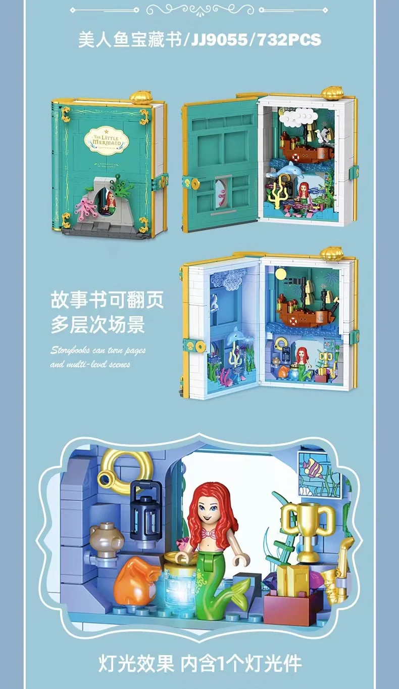 JIE STAR JJ9053-JJ9056 Fairy Tale book - YWOBB