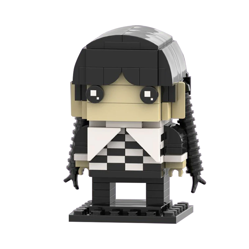 GOBRICKS MOC 134893 Wednesday Addams - YWOBB