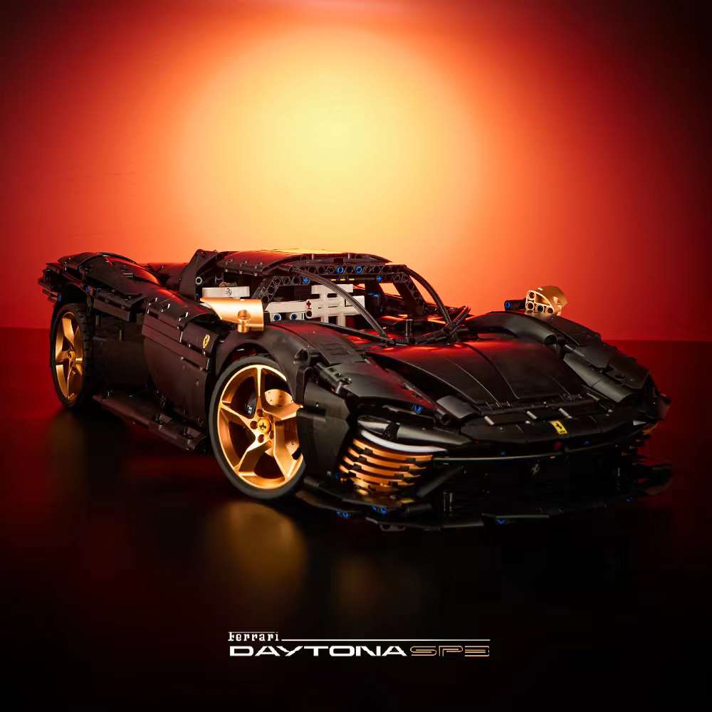 TGL 006-2 Ferrari SP3-Black Gold - YWOBB
