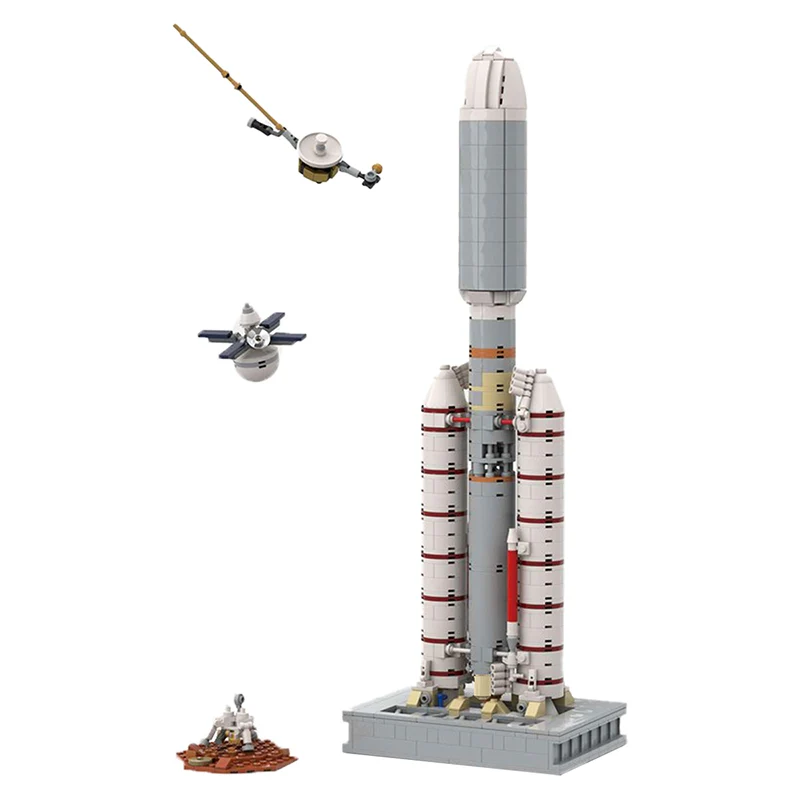 MOC 61281 Titan IIIE Centaur 1/110 Scale - YWOBB
