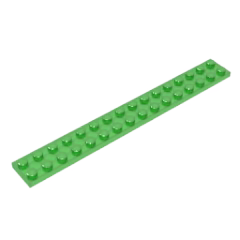 GOBRICKS GDS-517 Plate 2 x 16 - YWOBB