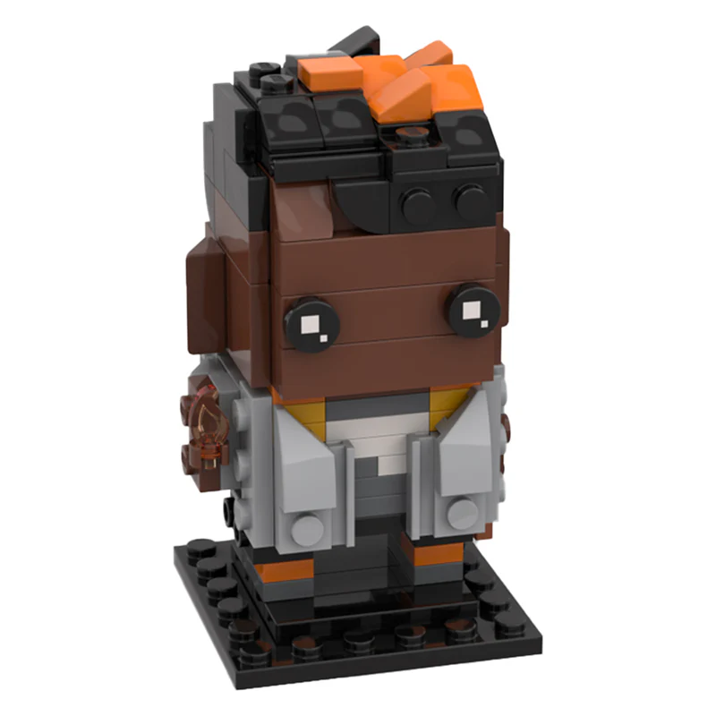 GOBRICKS MOC 116274 VALORANT Phoenix Brickheadz - YWOBB