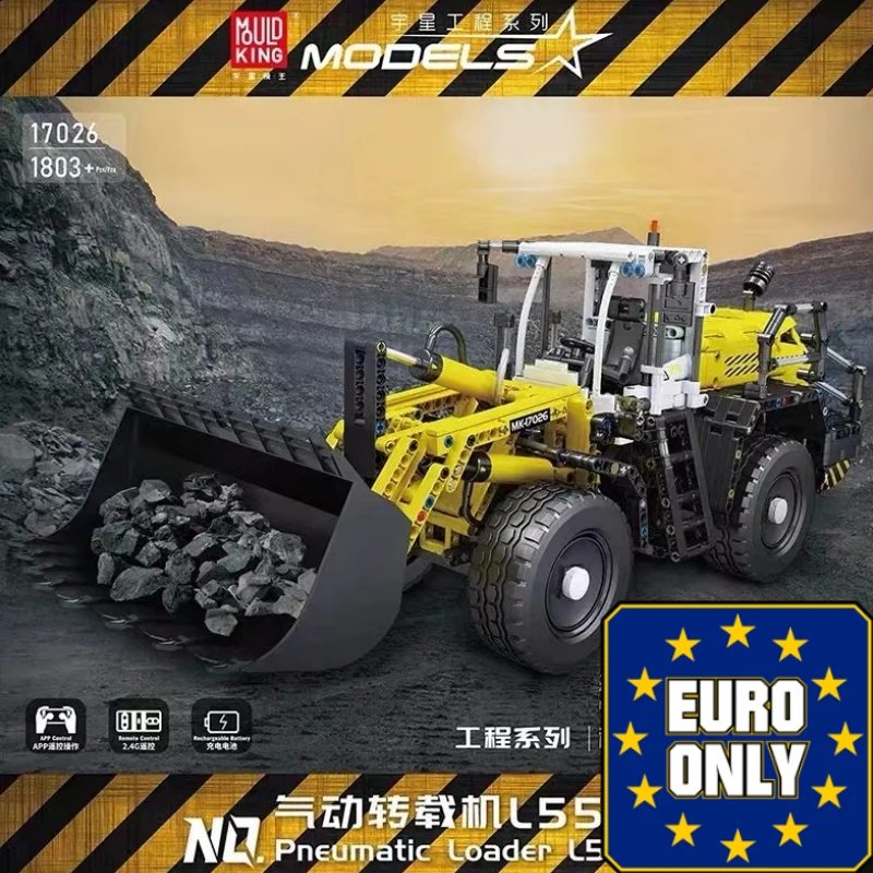 Mould King 17026 Pneumatic Loader L550 OVP EU Warehouse Version - YWOBB