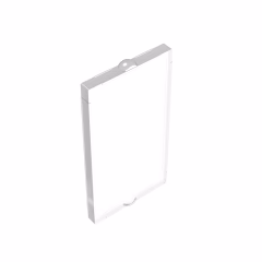 GOBRICKS GDS-879 Glass for Window 1 x 2 x 3 Flat Front - YWOBB