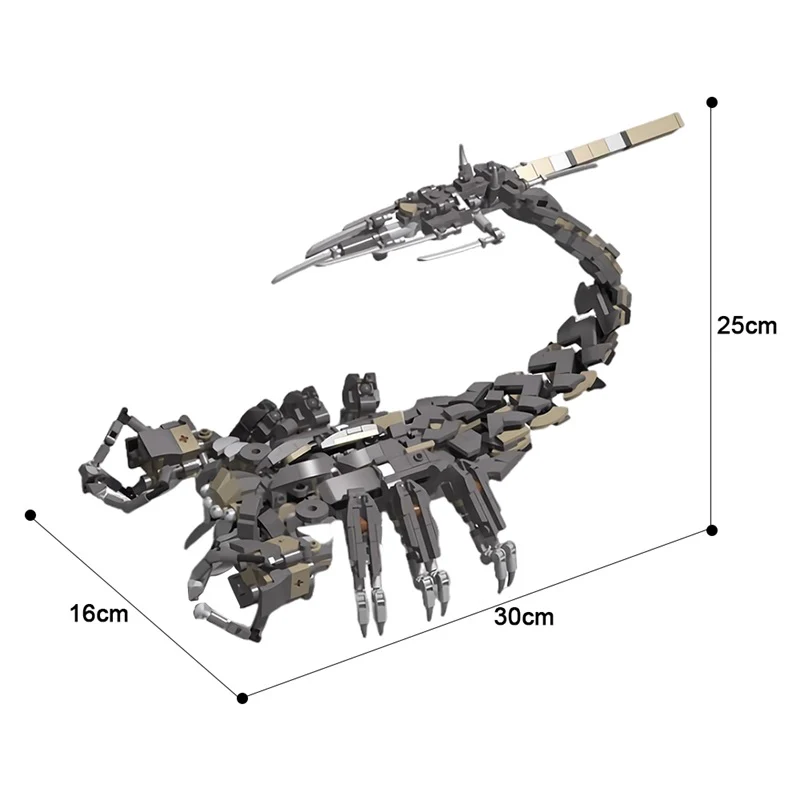 GOBRICKS MOC 174421 Scorponok - YWOBB