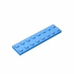 GOBRICKS GDS-513 Plate 2 x 8 - YWOBB